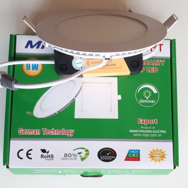Đèn Led Panel Ốp Tròn Âm Trần RPL-24W Trắng, Vàng MPE