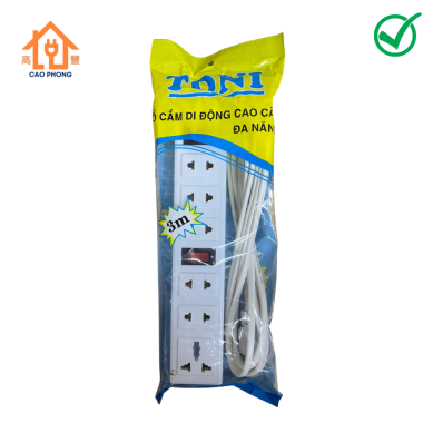 Ổ cắm Toni 6 lỗ 5m