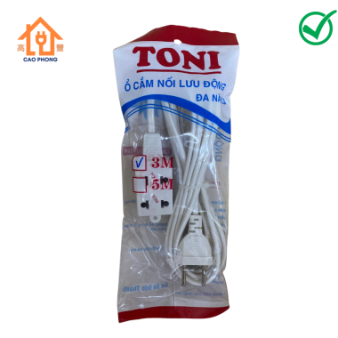 Ổ cắm lưu động đa năng 3m Toni