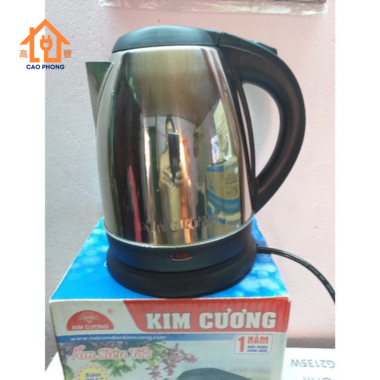 Ấm nước 1.8L Kim Cương inox
