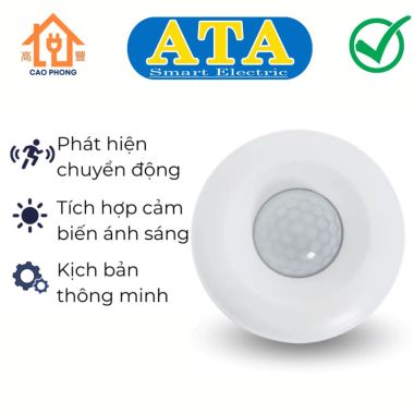 Công tắc cảm ứng hồng ngoại gắn trần ATA AT-70