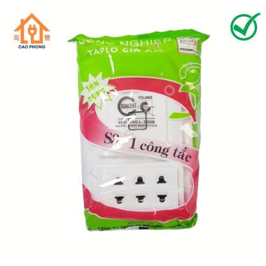 Ổ cắm điện bảng điện taplo giả âm S3 bảng 1 công tắc Conip