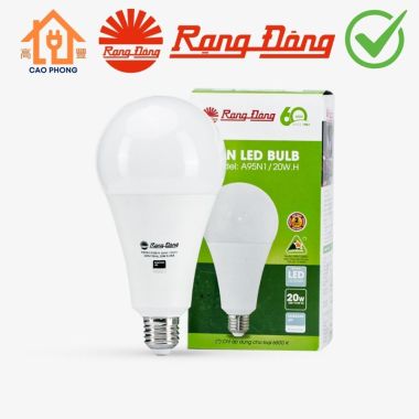 Bóng đèn LED Bulb 20W Rạng Đông