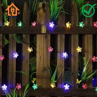 Dây đèn chớp led trang trí hoa mai hoa đào dài 10m