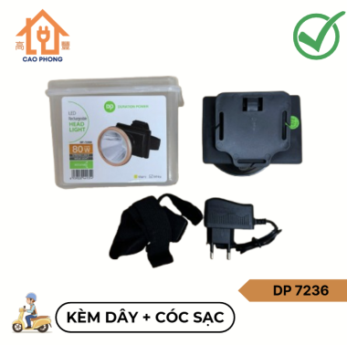 Đèn đội đầu dp 7236 công suất 80w
