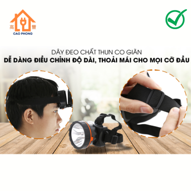 Đèn Đội Đầu Điện Quang ĐQ PFL13 R BLO 1W