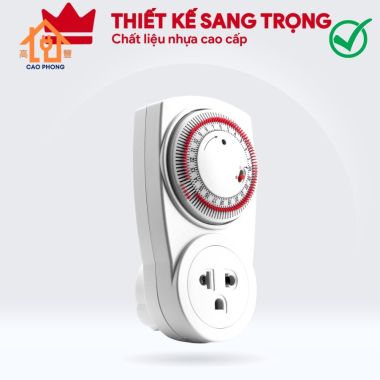 Ổ cắm hẹn giờ cơ Điện Quang ESK MT03 WR 13