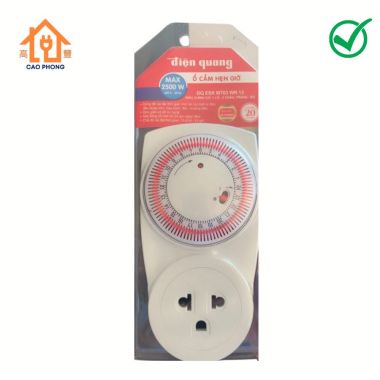 Ổ cắm hẹn giờ cơ Điện Quang ESK MT03 WR 13