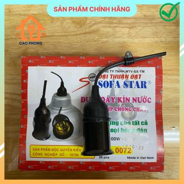Đuôi đèn kín chống nước SOFA
