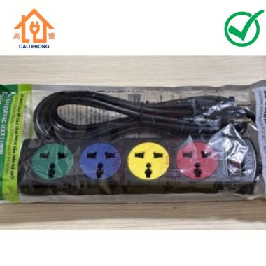 Ổ cắm điện LiOA 4 lỗ 3m 4DND3