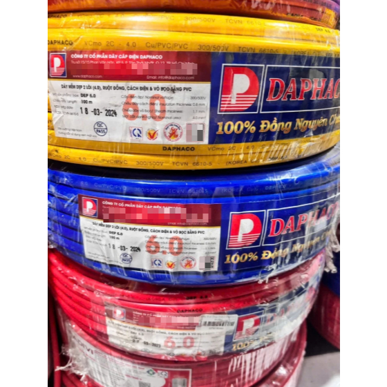 Dây đôi dẹp Daphaco 6.0