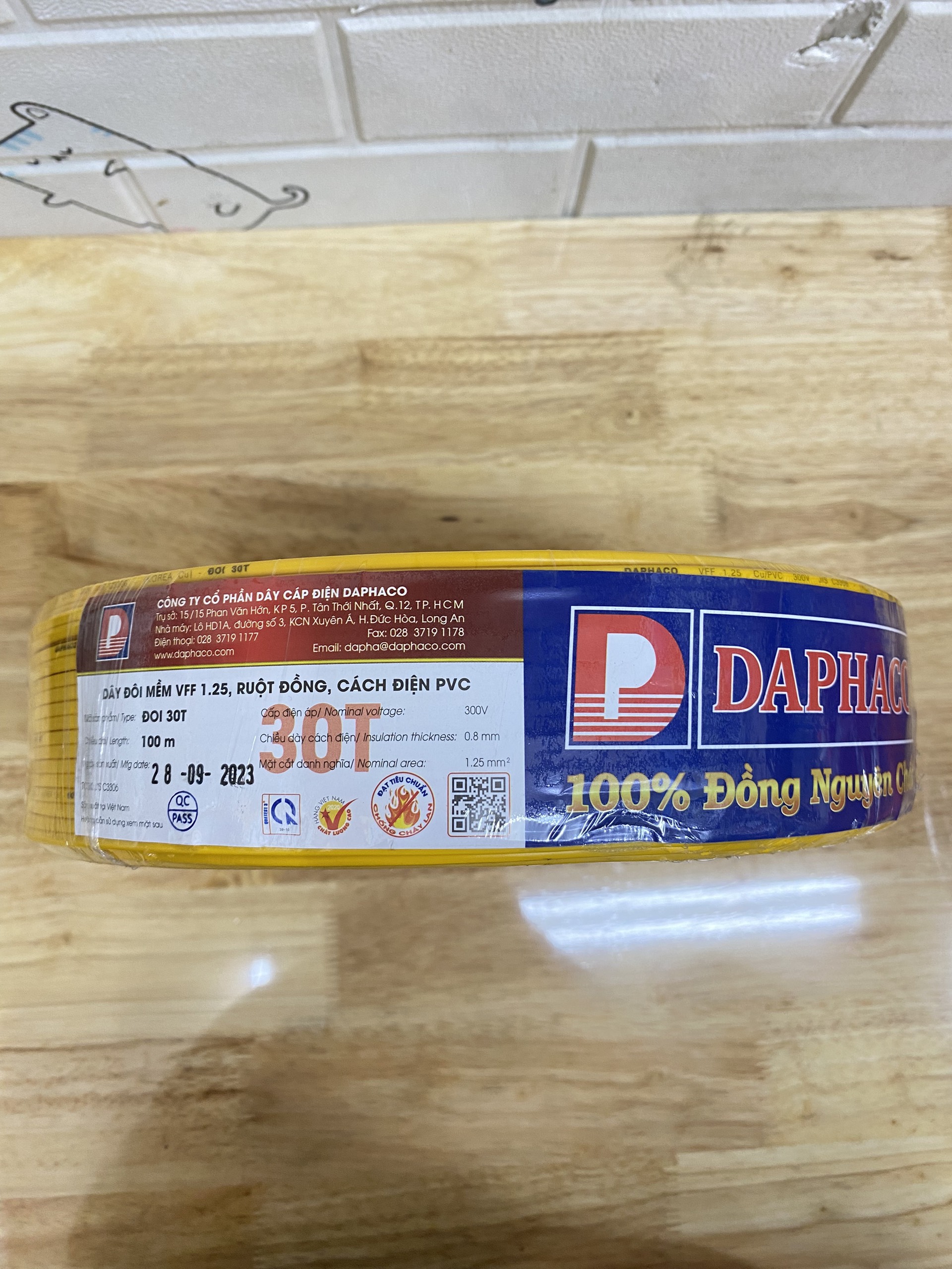 Dây đôi mềm Daphaco 2x30