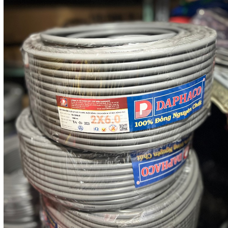 Dây Daphaco 2 lõi Fa 2x6