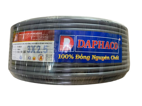 Dây Daphaco 3 lõi Fa 3x2.5